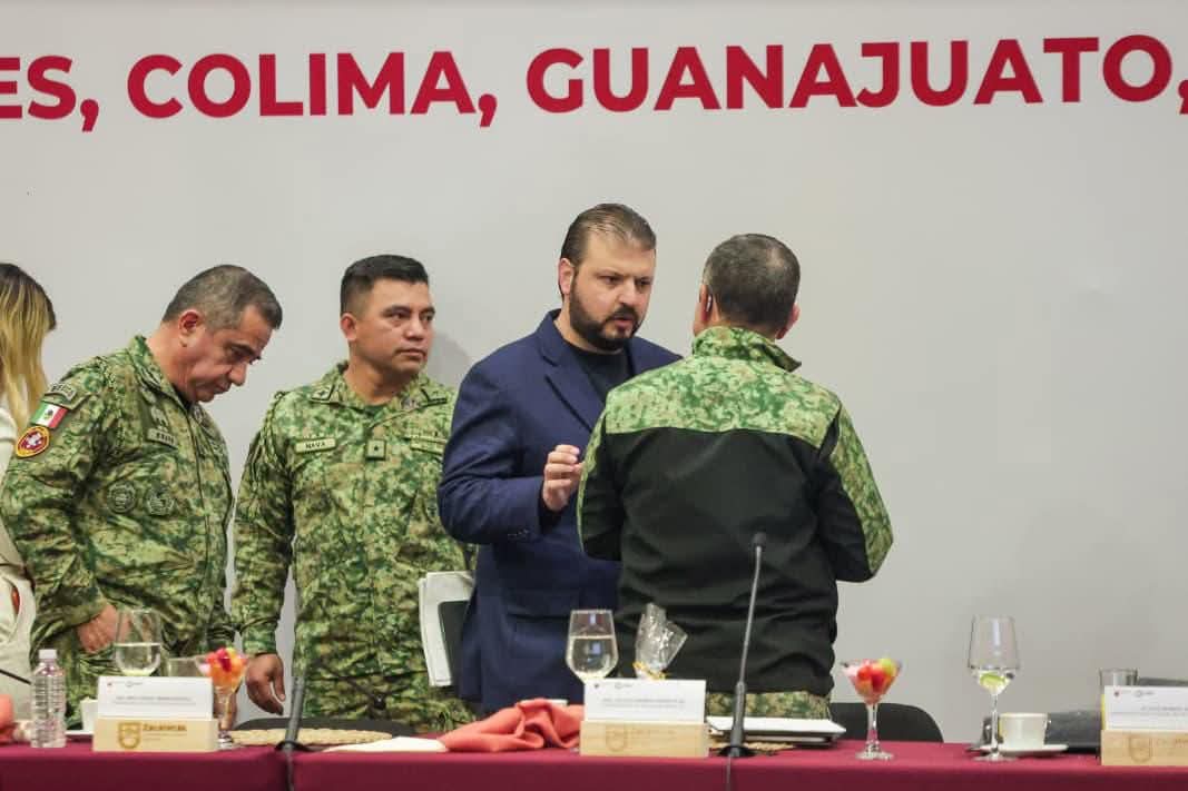 Total coordinación entre gobernadores de la zona Occidente; seguridad es prioridad en la región: Raúl Zepeda