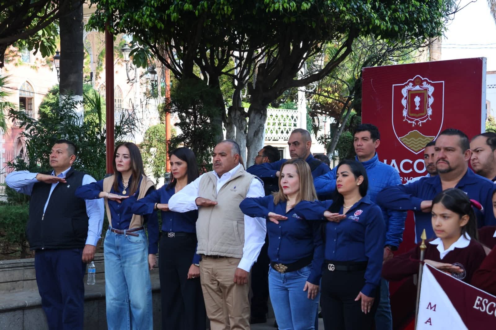 Isidoro Mosqueda encabezó acto conmemorativo de la Promulgación de la Constitución mexicana