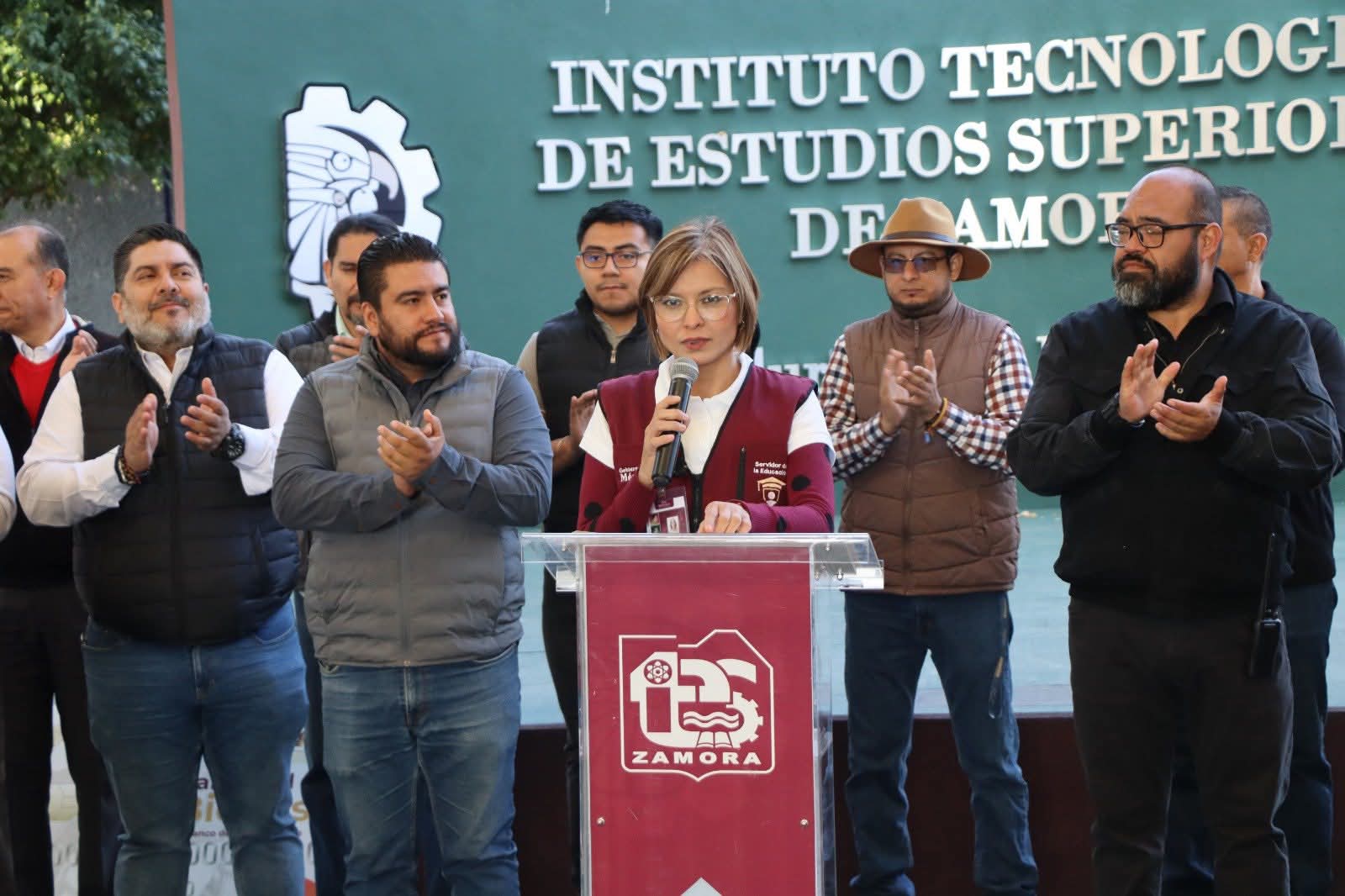 Concluyó entrega de tarjetas del Bienestar para Beca de Transporte Gertrudis Bocanegra en el Tecnológico de Zamora