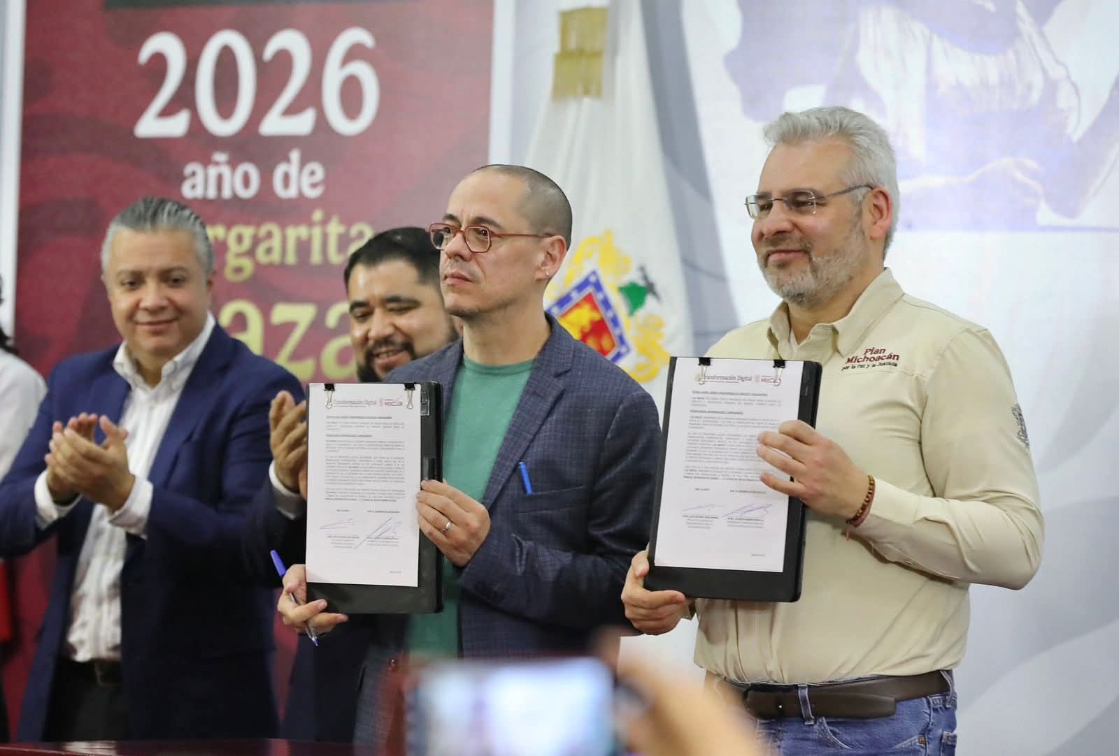 Bedolla y federación refuerzan digitalización para agilizar trámites