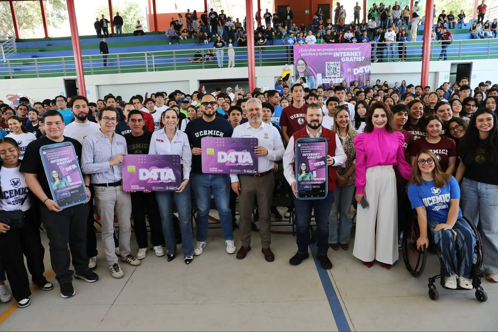 Se acabó el gasto en recargas; todos los estudiantes de prepas y universidades públicas tendrán internet gratis: Bedolla