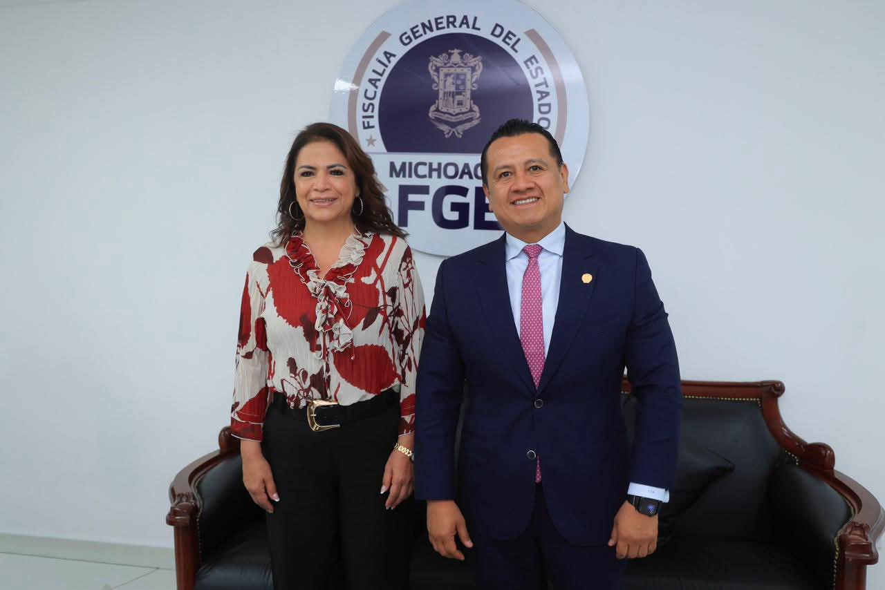 Fabiola Alanís se reúne con Fiscal Carlos Torres Piña y diputados locales para fortalecer Plan Michoacán por la Paz y la Justicia