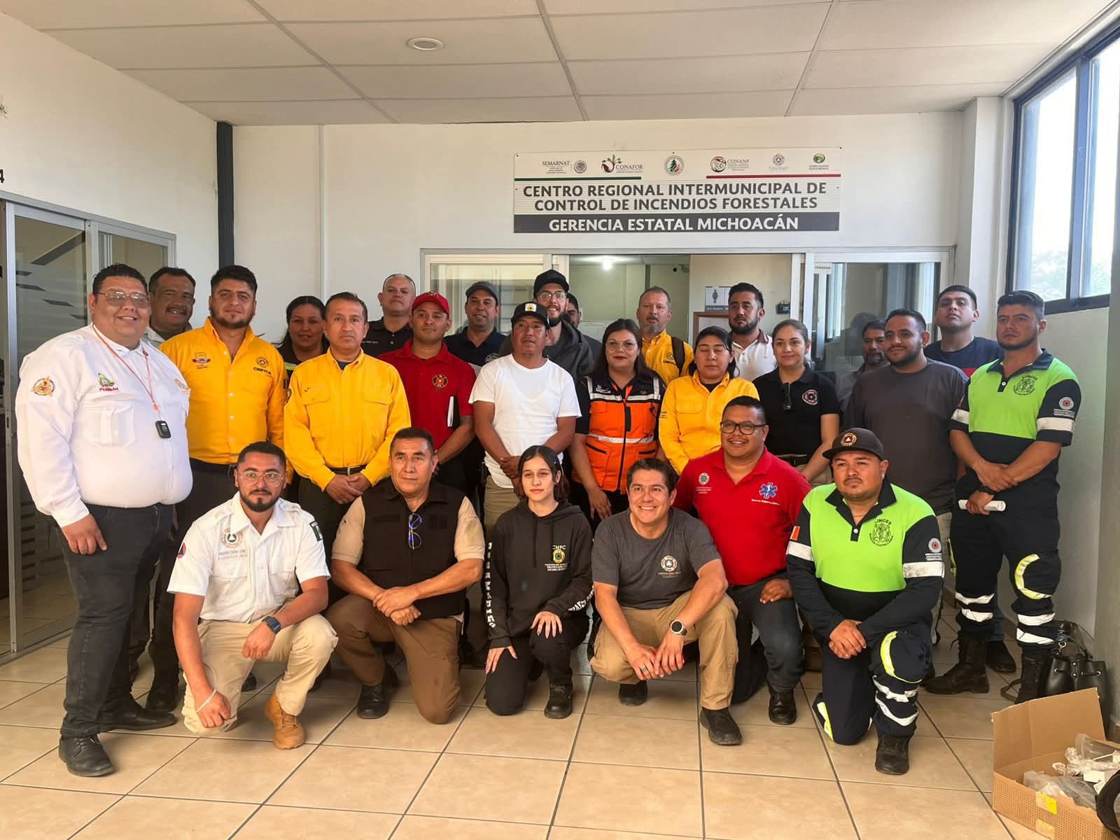 Fortalecen coordinación para prevenir y combatir incendios forestales