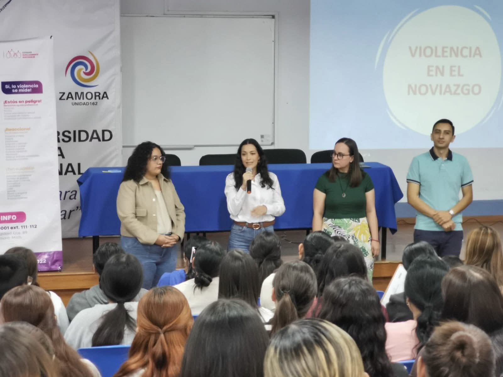 Promueven relaciones sanas con plática “Violencia en el Noviazgo” en la UPN