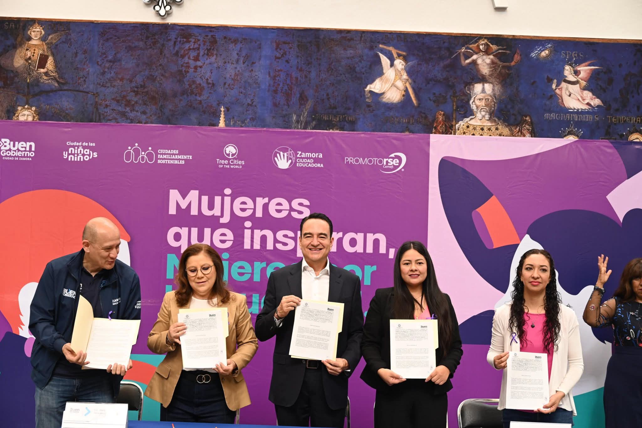 Conmemoran en Zamora “Mujeres que Inspiran: Mujeres por la Igualdad