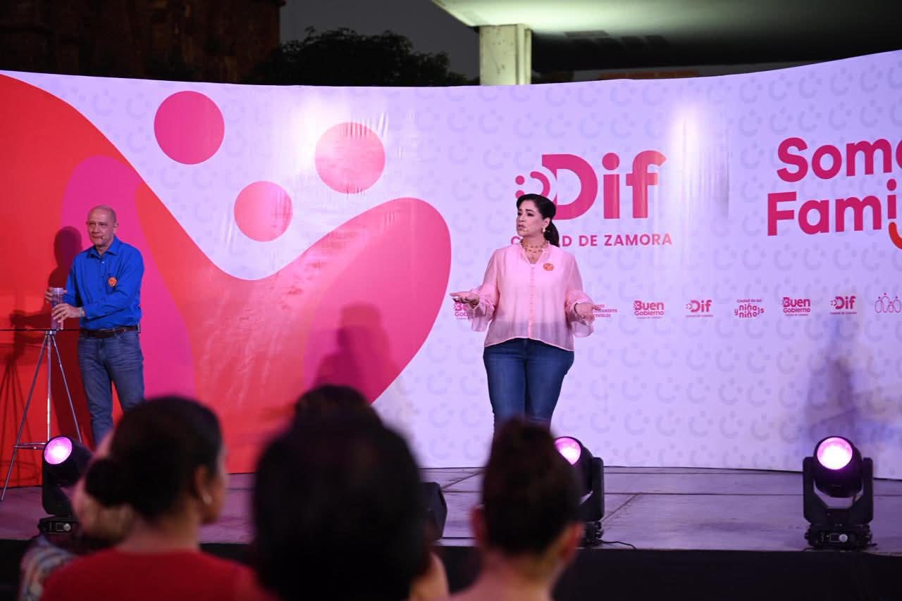 DIF Zamora presenta su Primer Informe de Actividades bajo el lema “Somos familia”