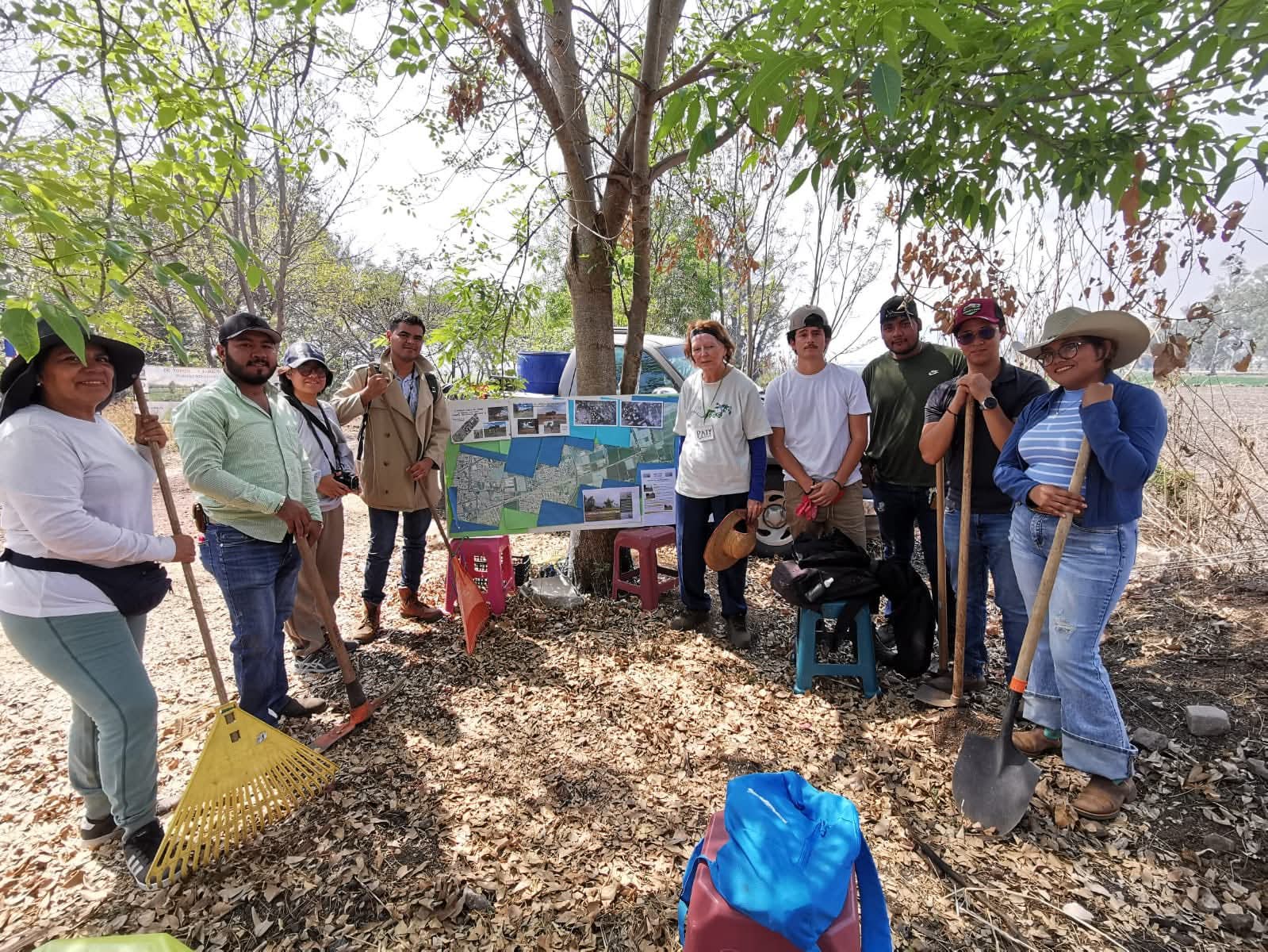 Realizaron jornada de mantenimiento en el parque lineal Vía Verde