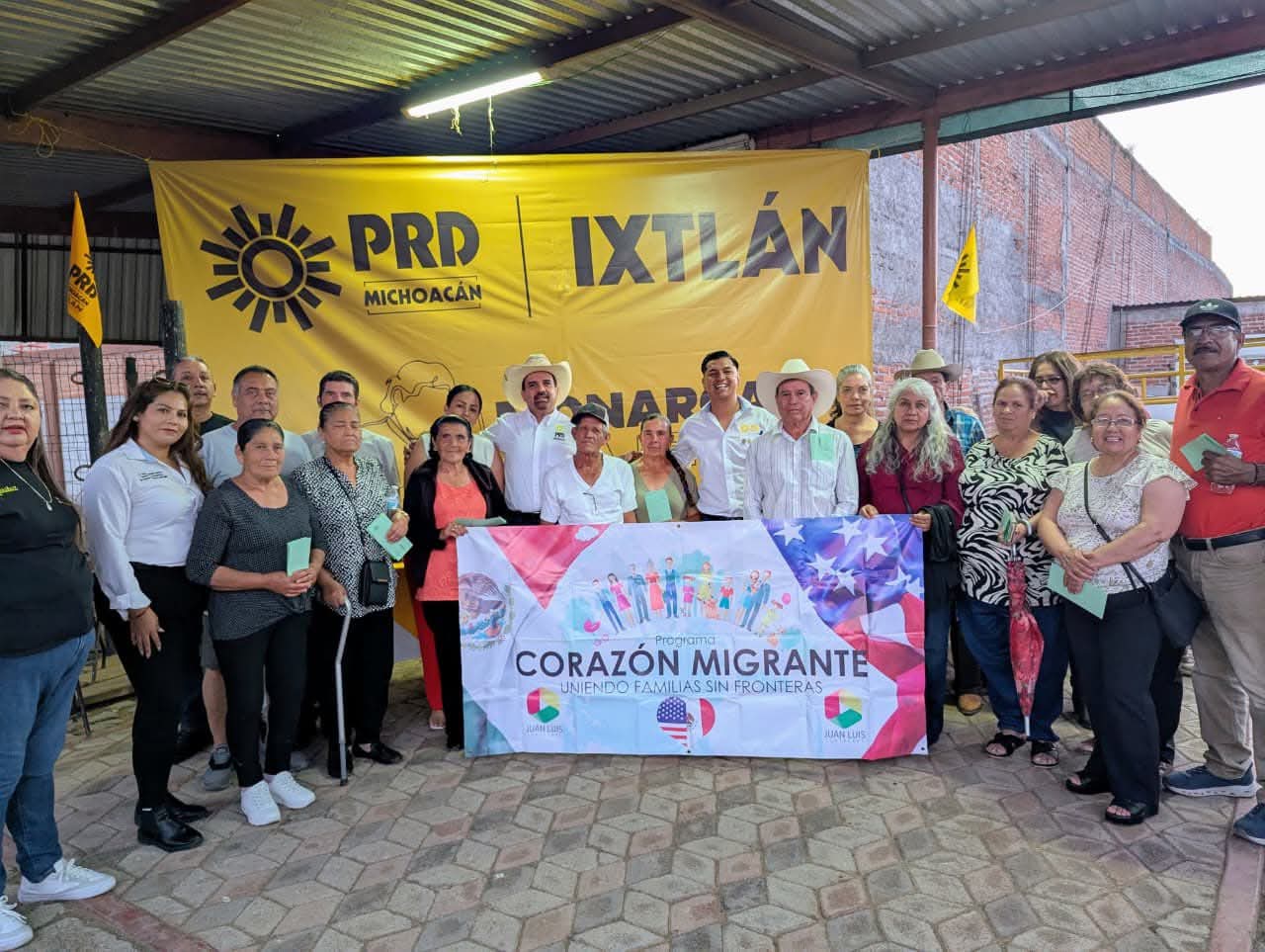 PRD Ixtlán busca reunir a familias con visas del programa Monarcas Viajeras
