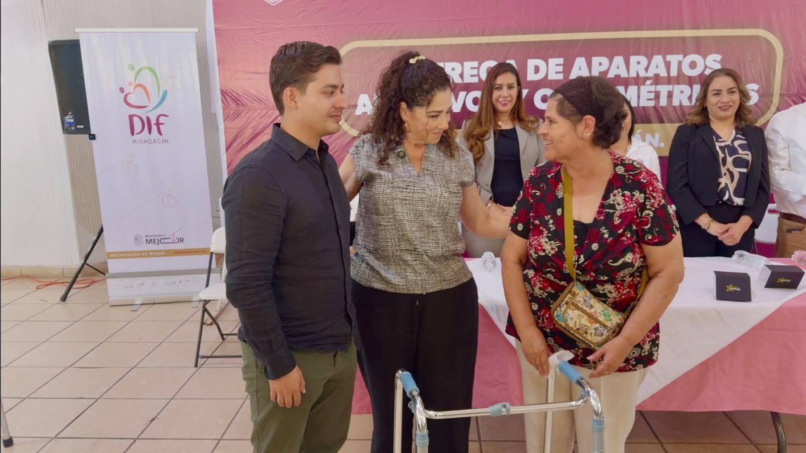 Zamoranos acceden a apoyos funcionales para mejorar su calidad de vida