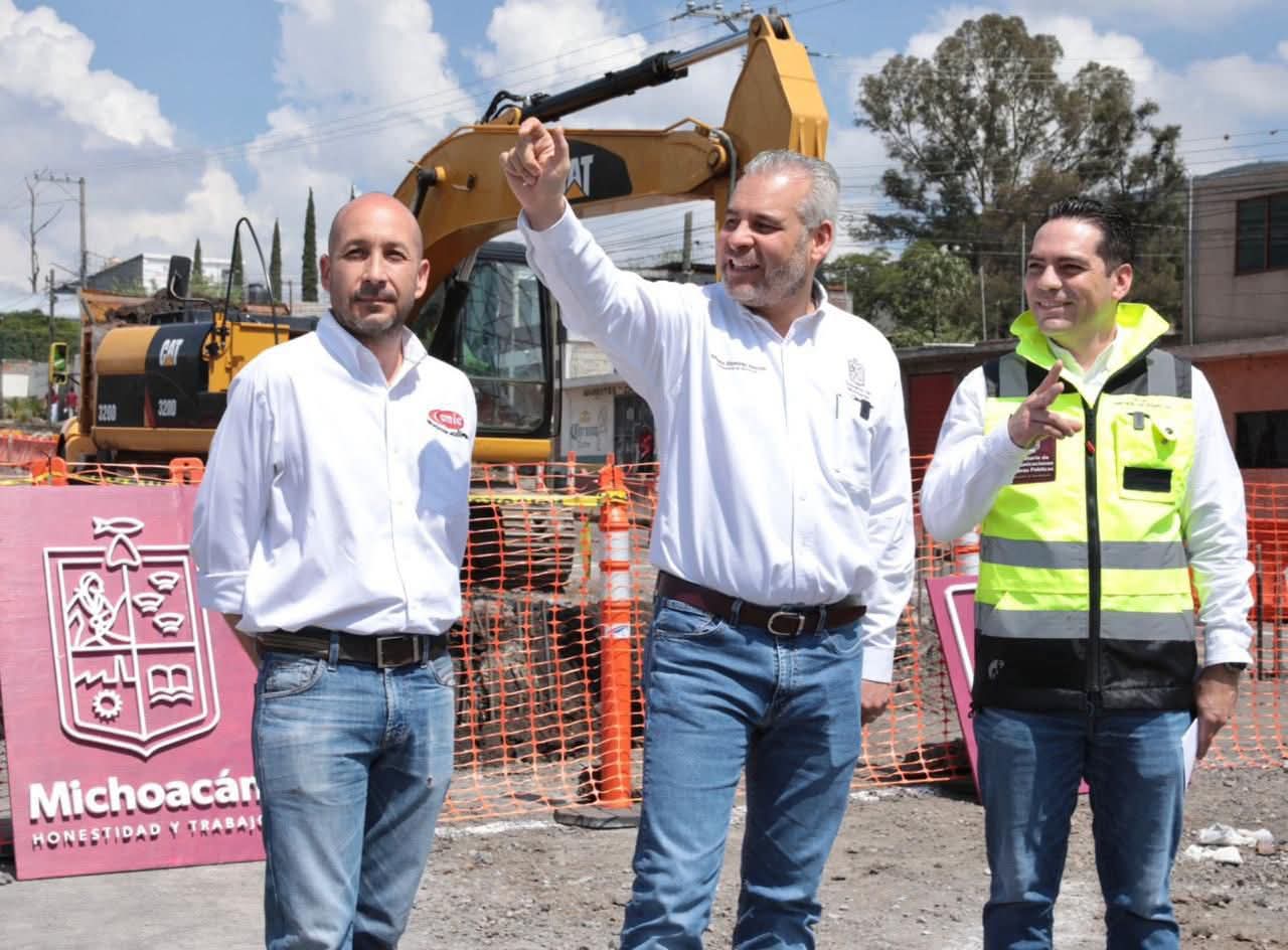 Bedolla ejecuta paquete de obras por cerca de 10 mil mdp para modernizar Morelia