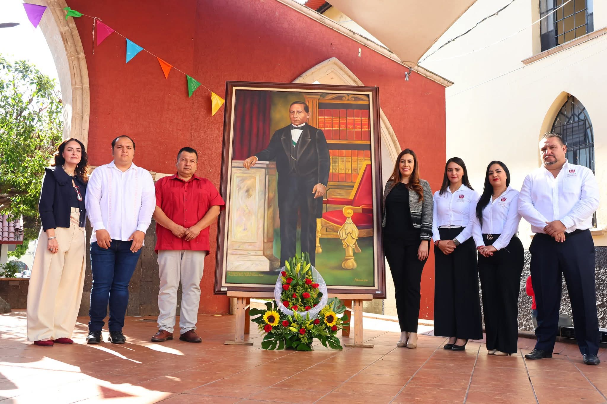 Conmemoran en Jacona el Natalicio del “Benemérito de las Américas”, Benito Juárez