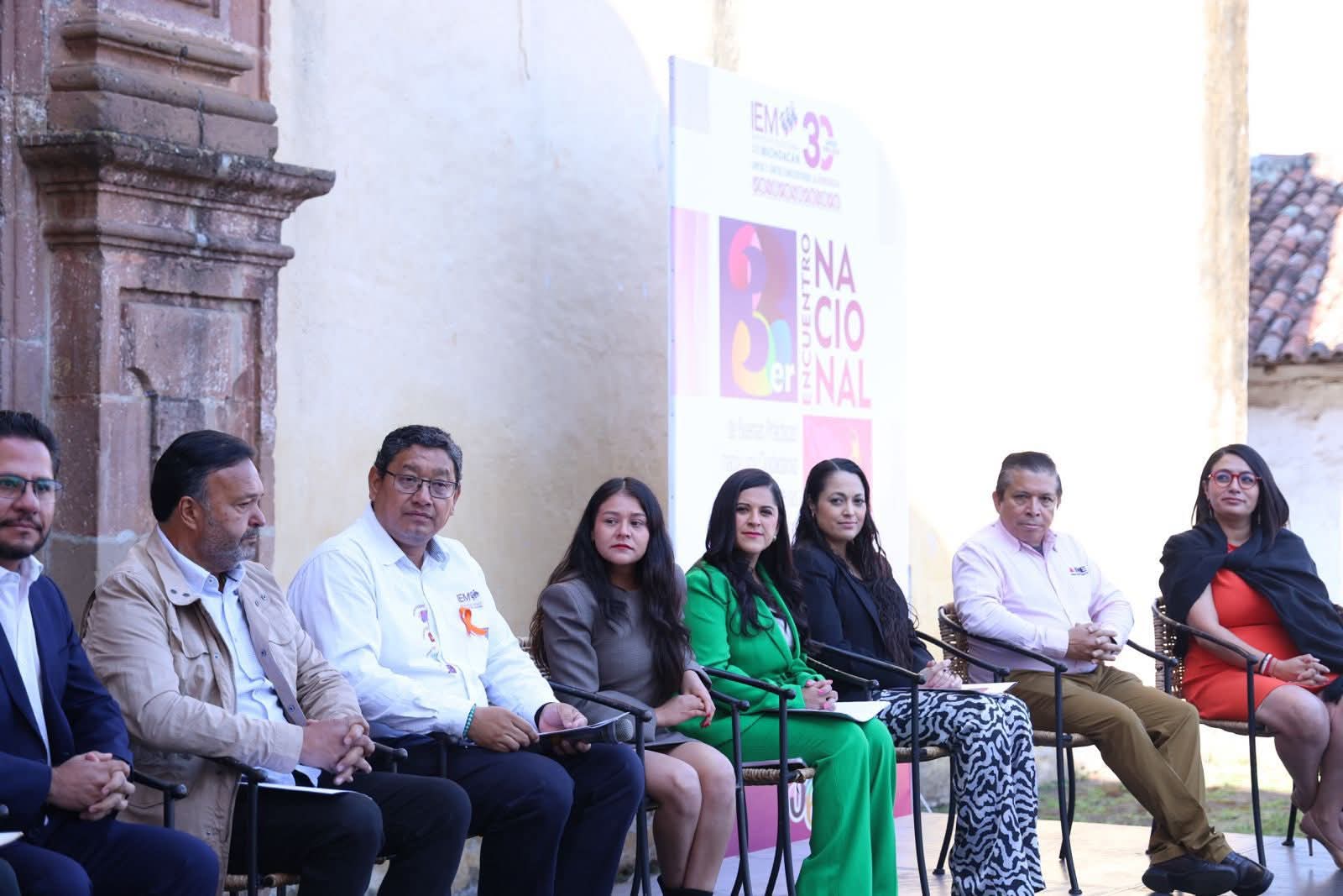 Presenta el IEM el 3er Encuentro Nacional de Buenas Prácticas en Educación Cívica “Educar para participar”