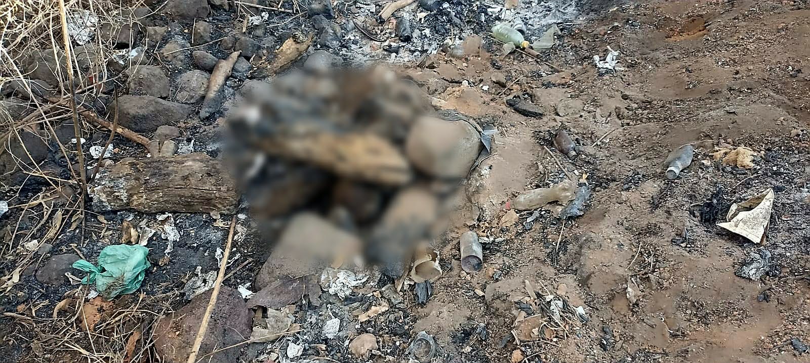 Hallan cuerpo calcinado y semienterrado en El Platanal, Jacona