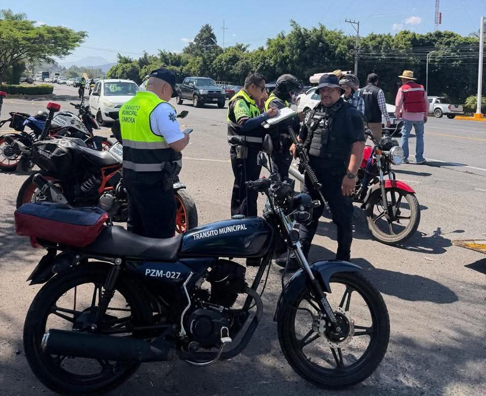 Zamora refuerza la seguridad vial con operativo interinstitucional