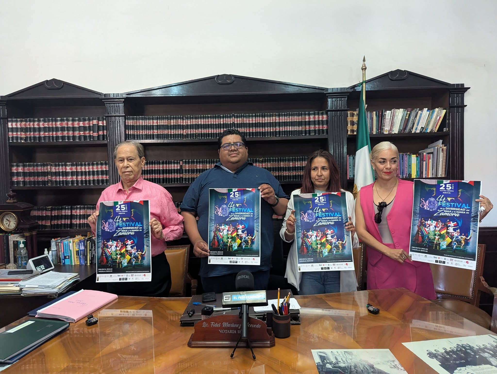 Piden a hombres sumarse al baile y la danza en Zamora; anuncian cuarto festival en el Teatro Obrero