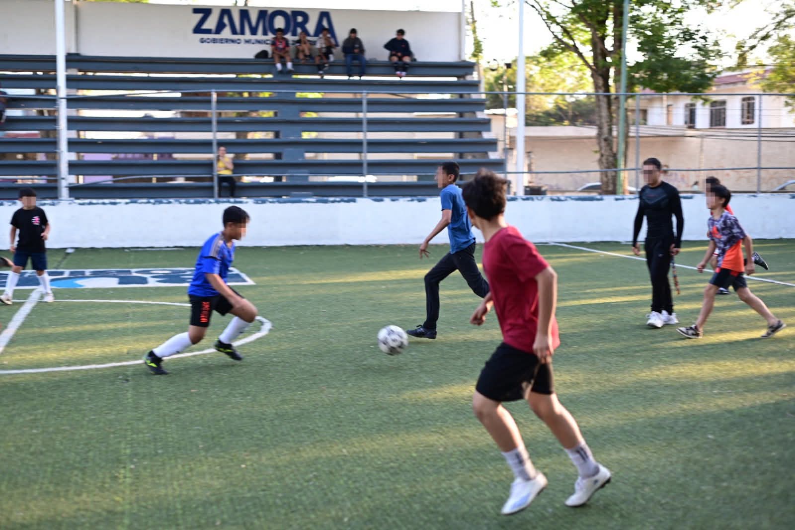 DIF Zamora impulsa talento juvenil con cuadrangular de fútbol en Jacinto López