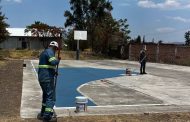 Rehabilitaron cancha deportiva en El Cerrito de Catipuato