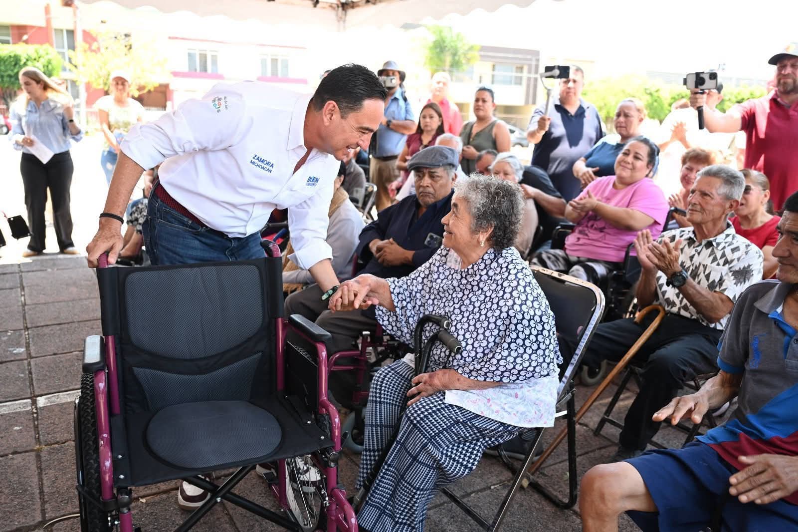 DIF Zamora abre registro para nuevos beneficiarios de sillas de ruedas