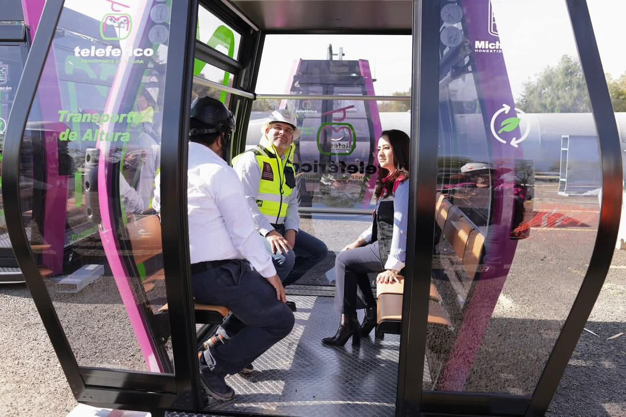 Este año se inaugurará el teleférico de Morelia: Bedolla