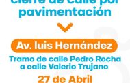 Anuncian rehabilitación de la avenida Luis Hernández
