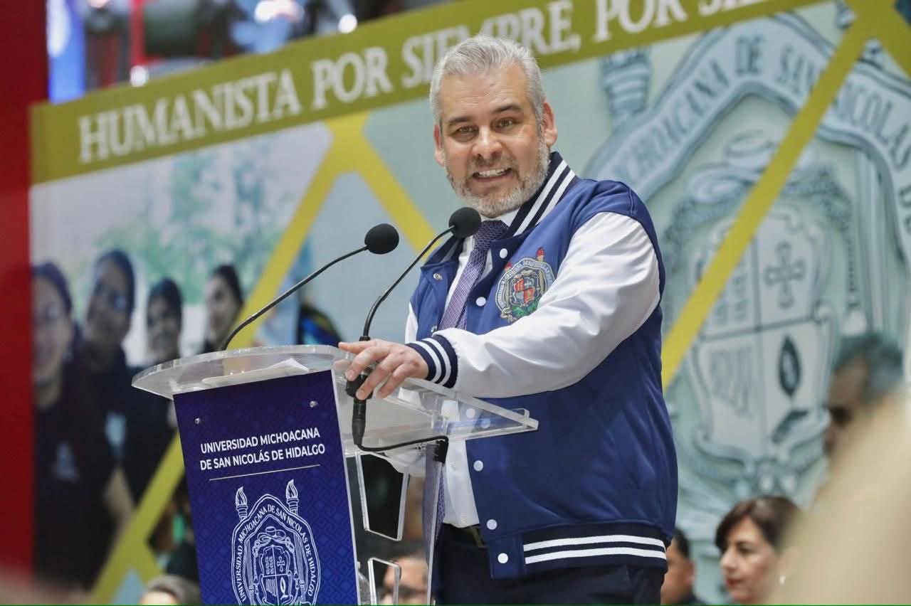 Gobierno de Bedolla ha destinado casi 300 mdp para 31 obras en la Universidad Michoacana