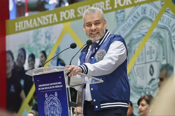 Gobierno de Bedolla ha destinado casi 300 mdp para 31 obras en la Universidad Michoacana
