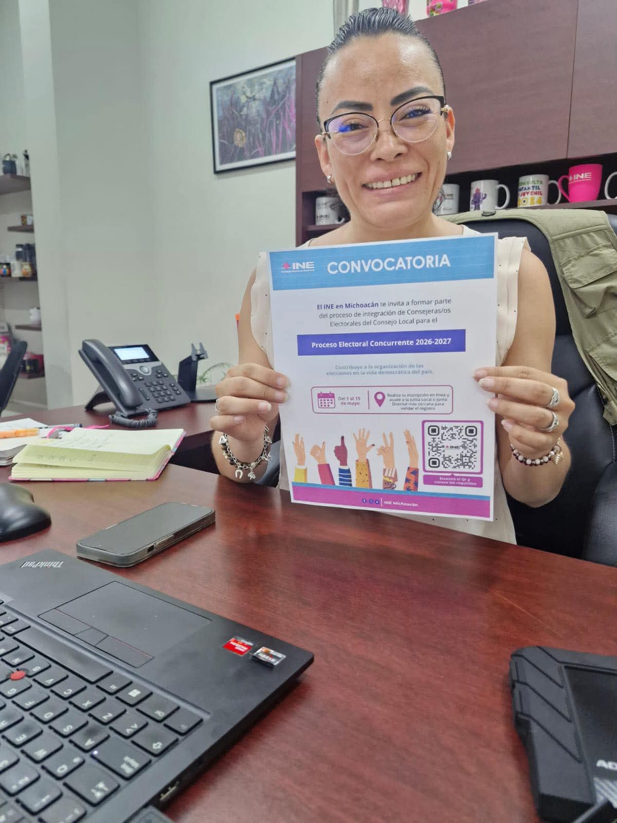 Participa en la vida democrática: INE lanza convocatoria para Consejerías Electorales 2026