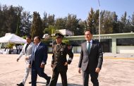 Carlos Soto asistió a la conmemoración del 164 aniversario de la Batalla de Puebla con toma de protesta del Servicio Militar