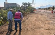 Avanza rehabilitación de pavimentación en avenida Luis Hernández en Zamora