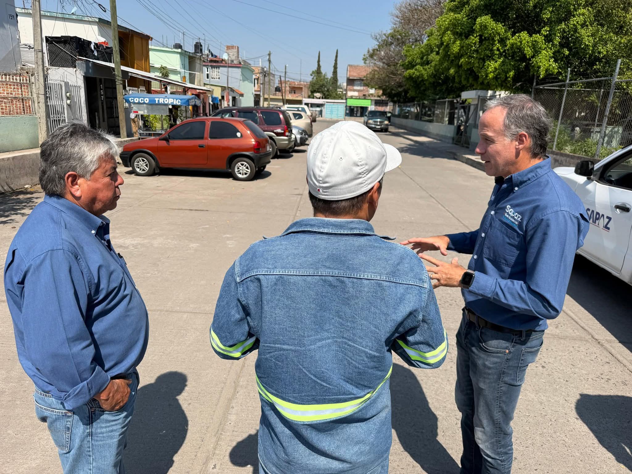 SAPAZ atiende baja presión de agua en la colonia La Pradera y refuerza la infraestructura hidráulica