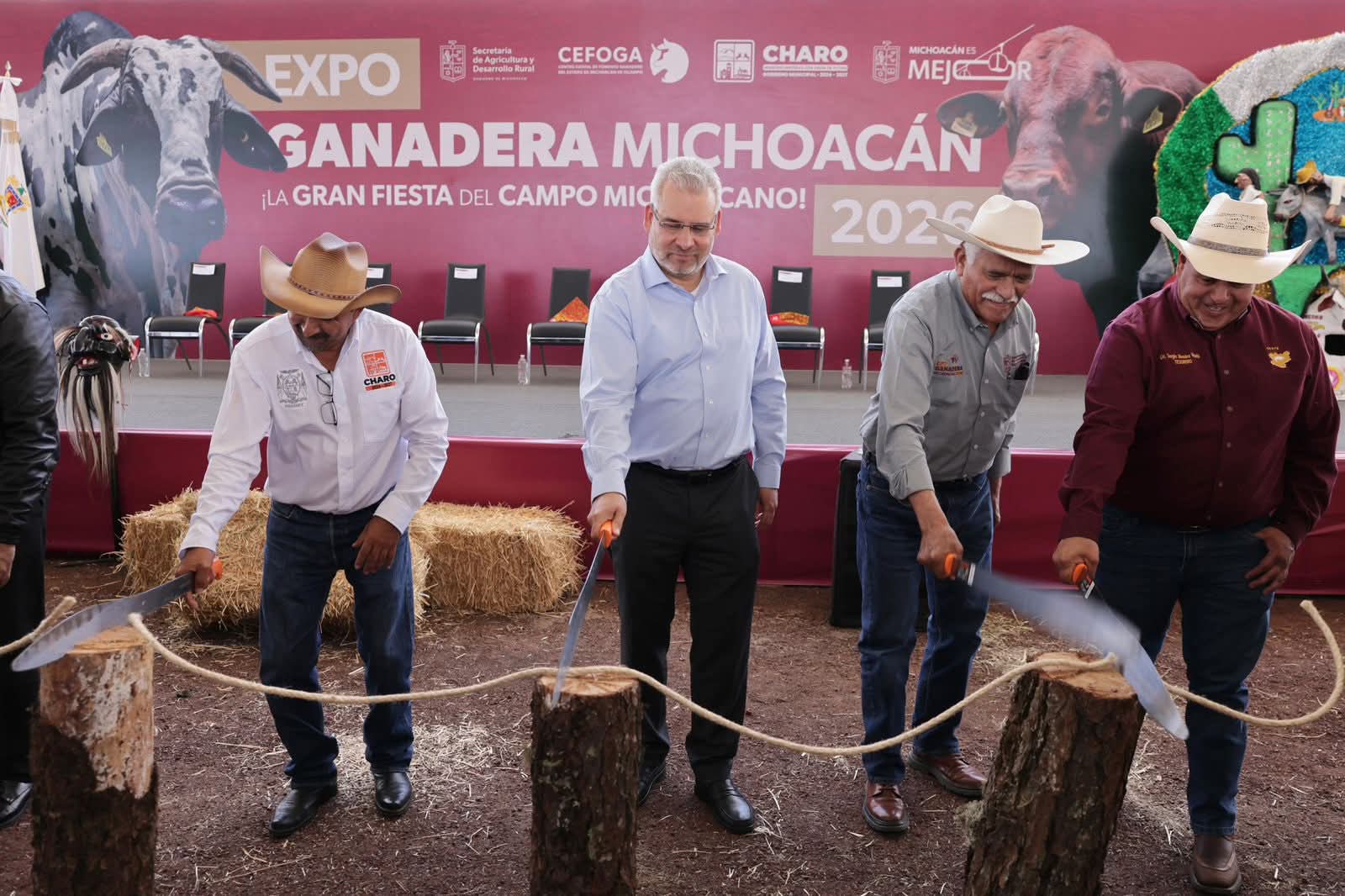 Inaugura Bedolla Expo Ganadera 2026; Michoacán se consolida como referente nacional