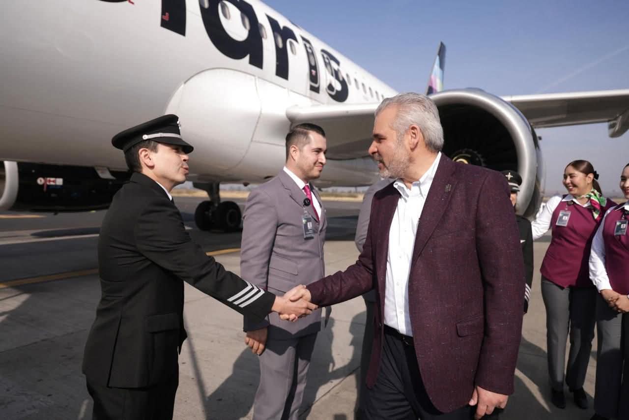 Aeropuerto Internacional de Morelia supera récord de 1.5 millones pasajeros en 2025