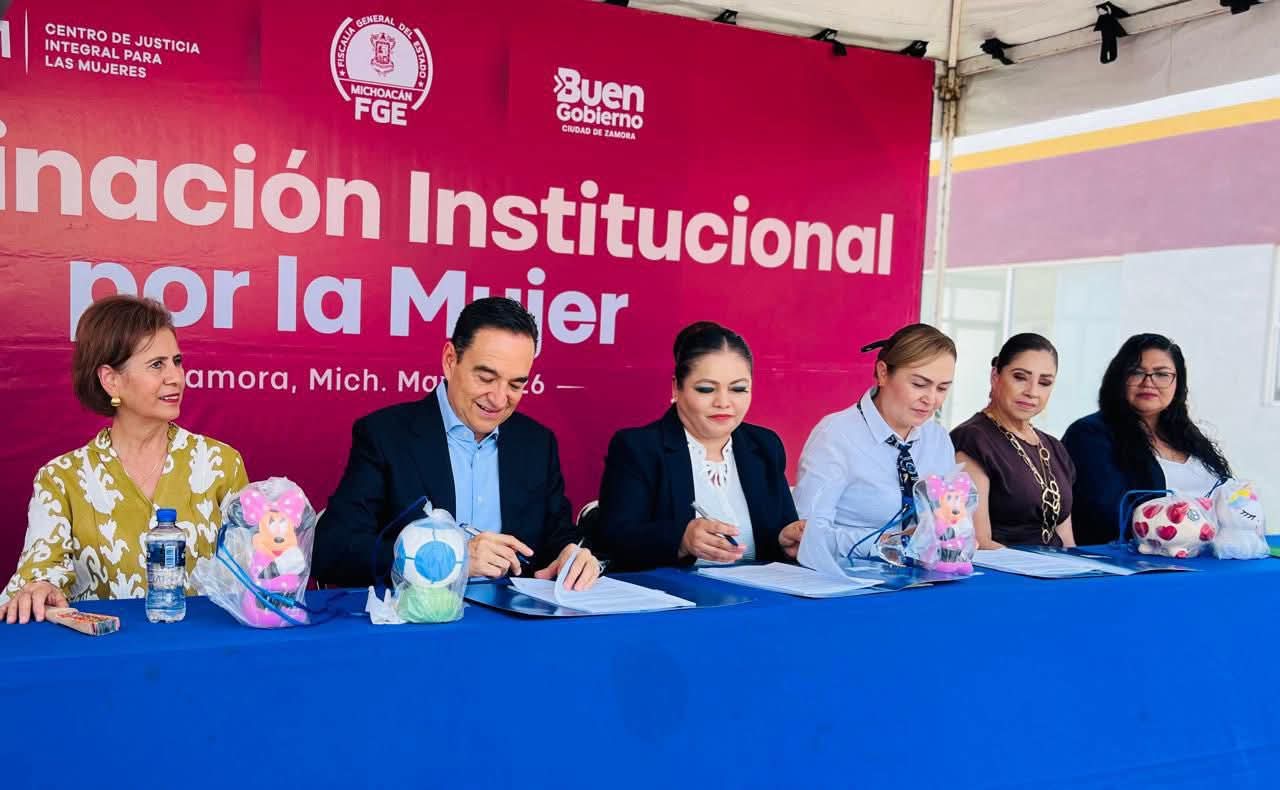 Por instrucción del Fiscal General Carlos Torres Piña, FGE fortalece coordinación con Ayuntamiento de Zamora en favor de las mujeres