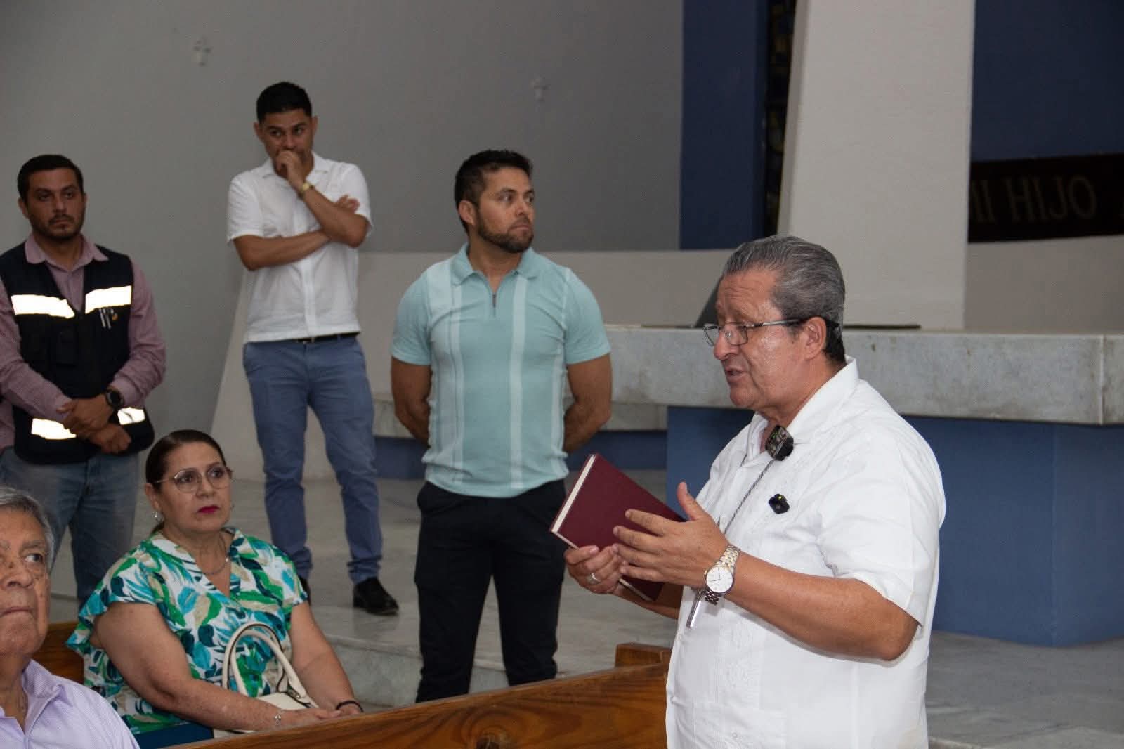 Inician proyecto de remodelación de Santuario de la Virgen de la Esperanza
