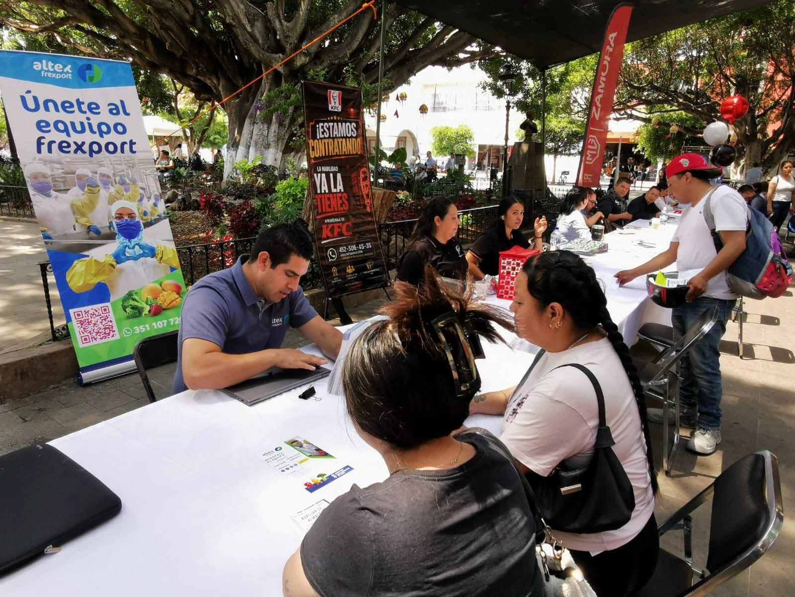Ofrecen más de 250 vacantes en la Feria del Empleo Michoacán 2026 en Zamora