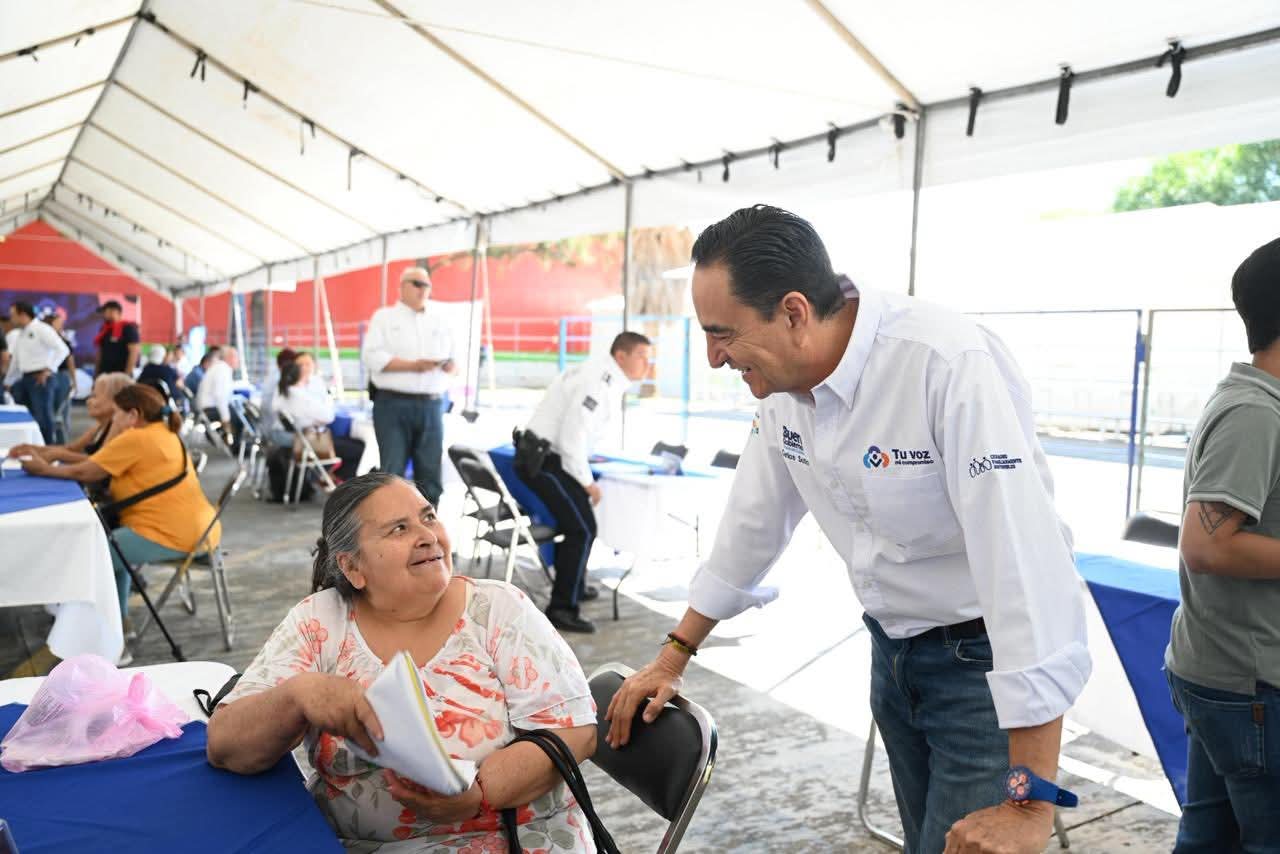 Buen Gobierno llevó programa “Tu Voz mi Compromiso” a colonia Lázaro Cárdenas