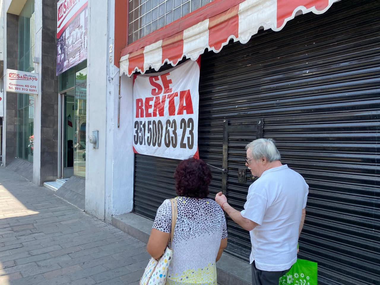 Crisis económica se agudiza en comercio local; varios locales han cerrado
