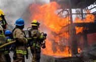 Capacitan a personal de Protección Civil y Bomberos Municipales en combate al fuego