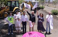 Arranca Bedolla rehabilitación del boulevard Lázaro Cárdenas de Yurécuaro