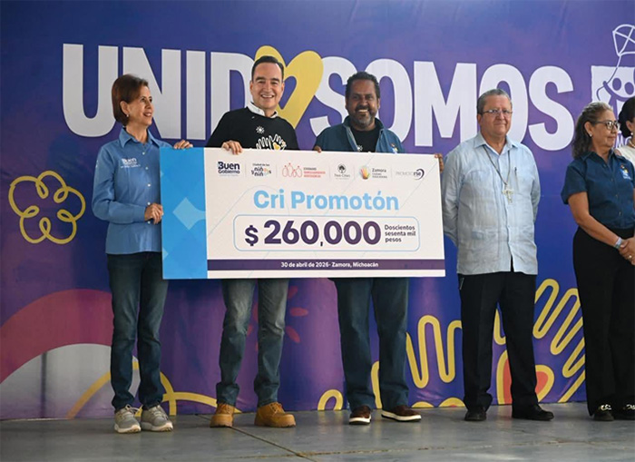 Carlos Soto inaugura con primer donativo la edición 28 del PROMOTÓN en Zamora