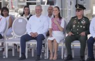 Bedolla y Sheinbaum honran a la Marina Armada desde Michoacán