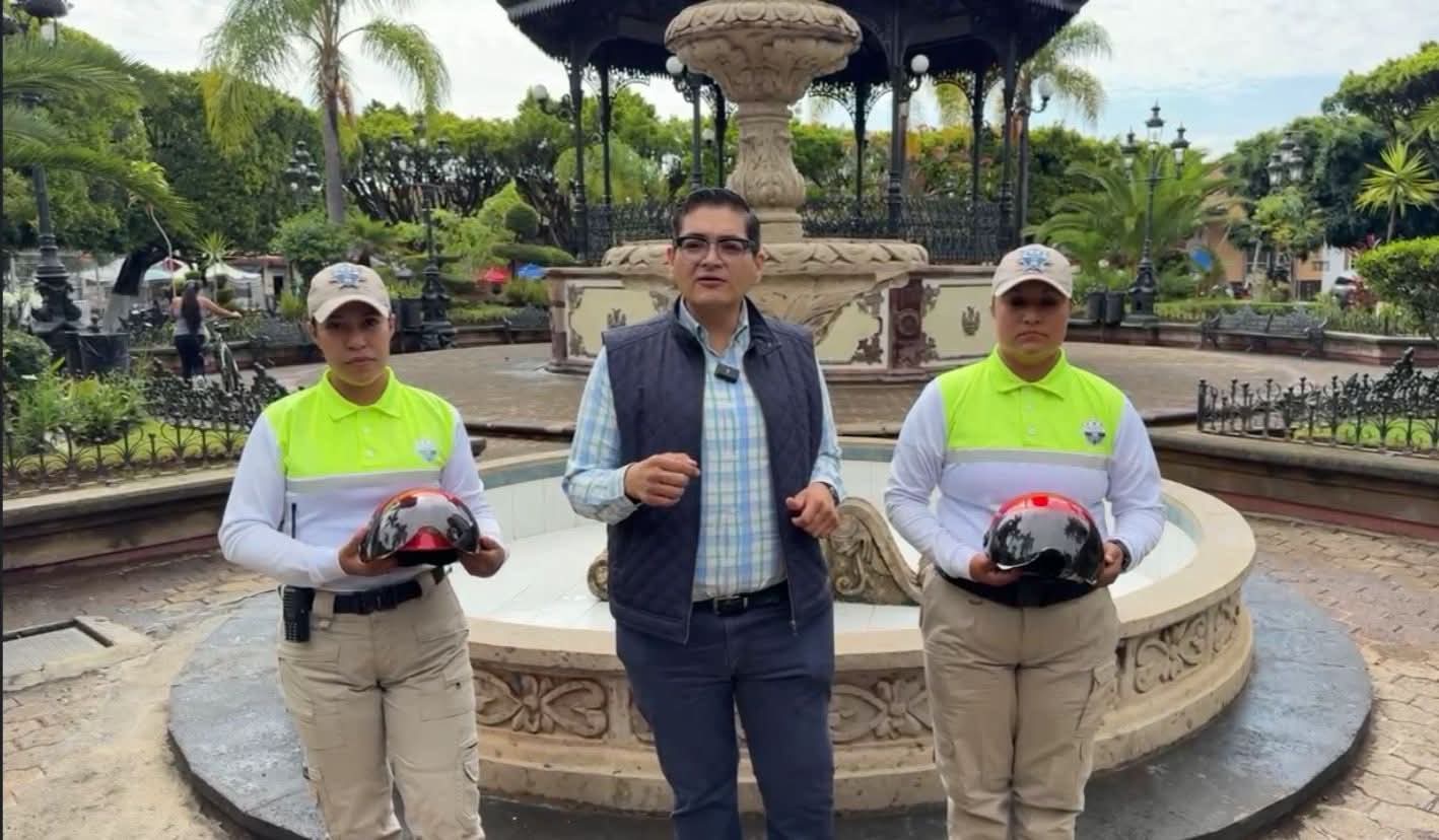 Entregarán en Tangancícuaro cascos a motociclistas infraccionados para fomentar la seguridad vial