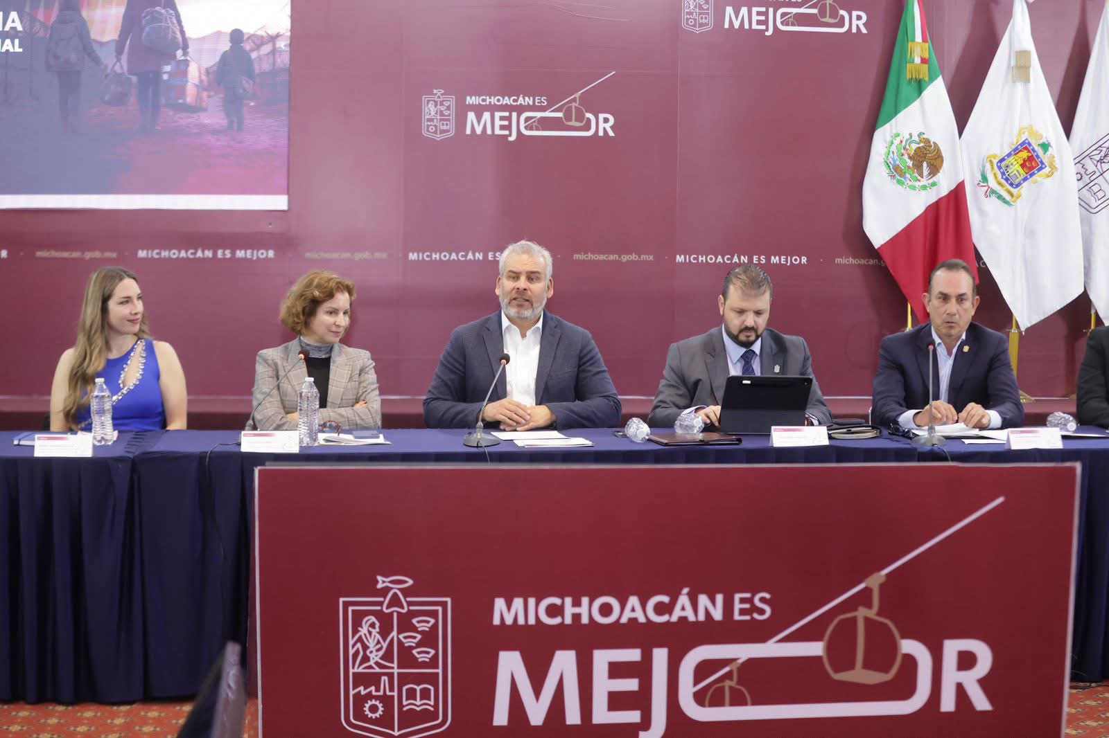 Con respaldo de ACNUR-ONU, Michoacán avanza en estrategia contra el desplazamiento forzado: Bedolla