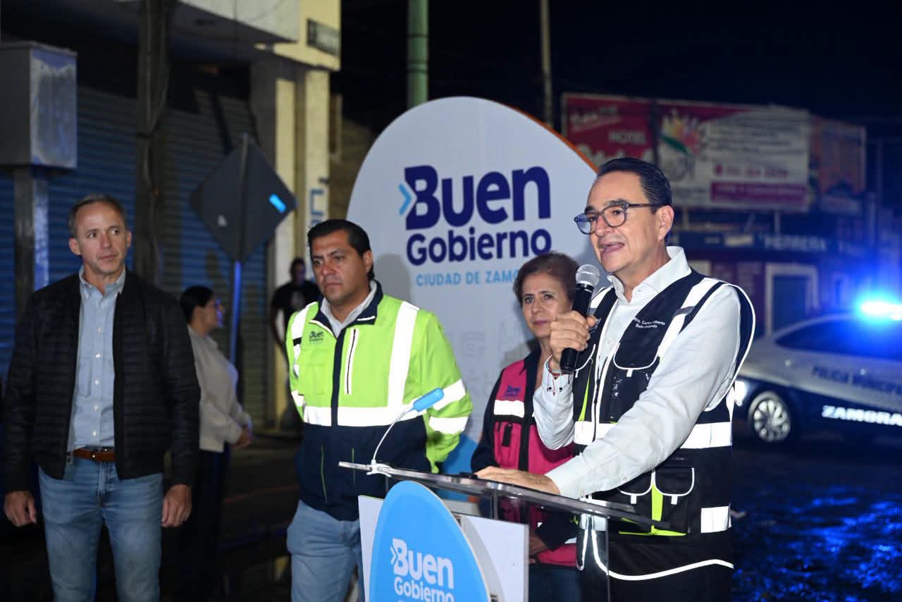 Carlos Soto inauguró segunda etapa de semaforización del corredor avenida Juárez en Zamora