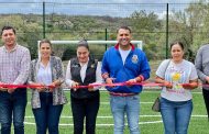 Inauguran en Ixtlán cancha de fútbol del programa Mundialito Escolar 2026