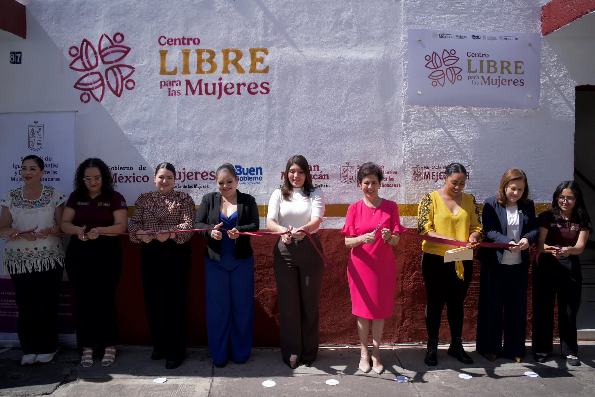 Inauguraron en Zamora Centro LIBRE para las Mujeres