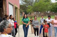 Adriana Campos Huirache mantiene contacto permanente con la ciudadanía en Jacona y su región