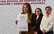 Se registra Fabiola Alanís para coordinar la defensa de la Transformación y la soberanía en Michoacán