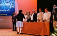 Buen Gobierno celebra la graduación de 94 alumnos de la Telesecundaria 476