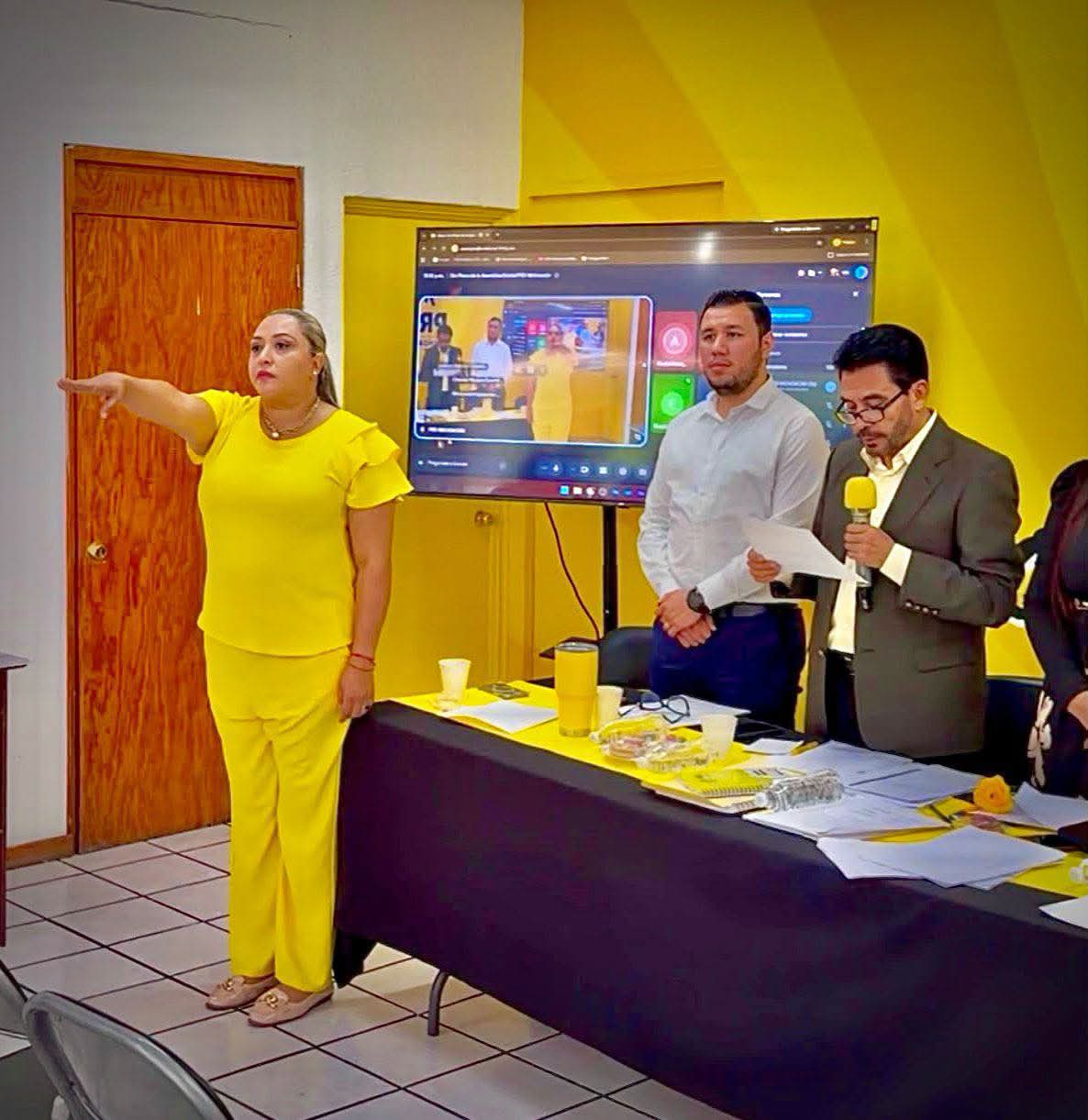 Verónica García Reyes asume la presidencia interina del PRD Michoacán